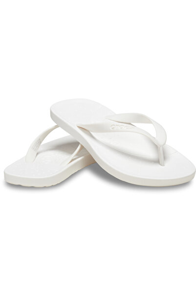 Crocs Papuci de plajă pentru femei albi 210089_100