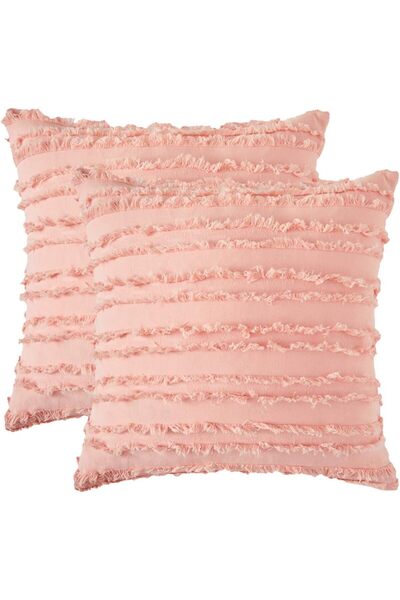 GIGIZAZA Decorative zipper pillow covers, 60x60cm set of 2