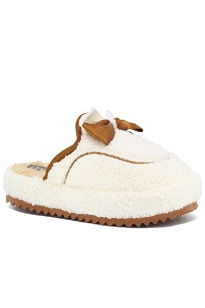 Auris Women's Bowknot Plush Winter House Slippers – Soft, Lightweight, and No...