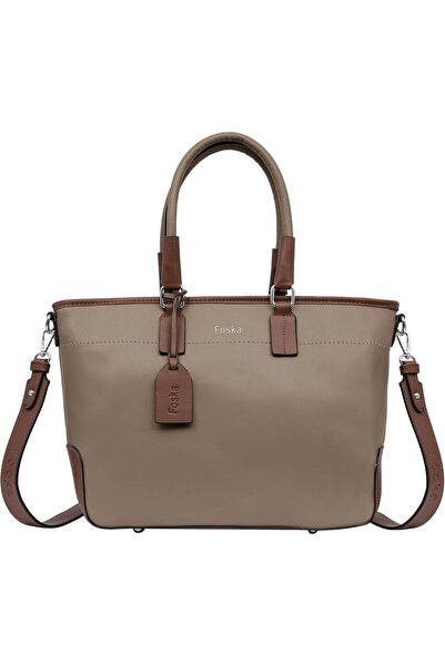 FOSKA حقيبة توت - حقيبة يد فاخرة من جلد البولي يوريثان عالي الجودة للنساء الأ...