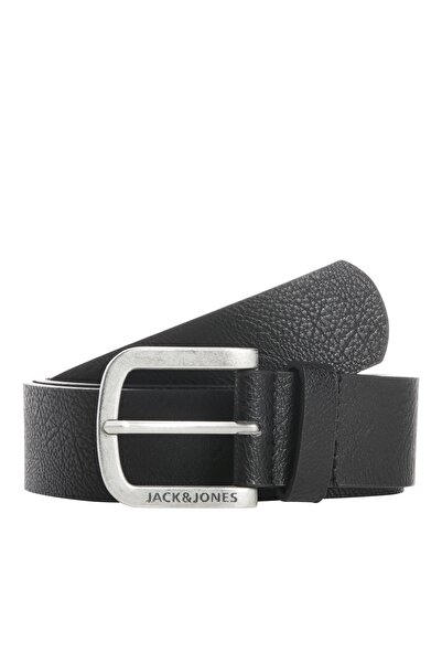 Jack & Jones JACHARRY BELT NOOS Ανδρική Μαύρη Ζώνη - 12120697