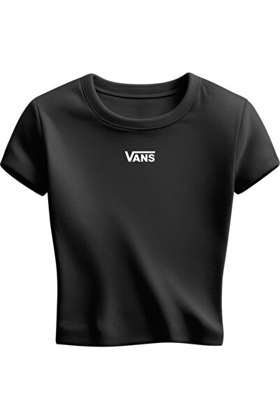 Vans Cameron Tee Women's Black T-Shirt - Vn000Rd1