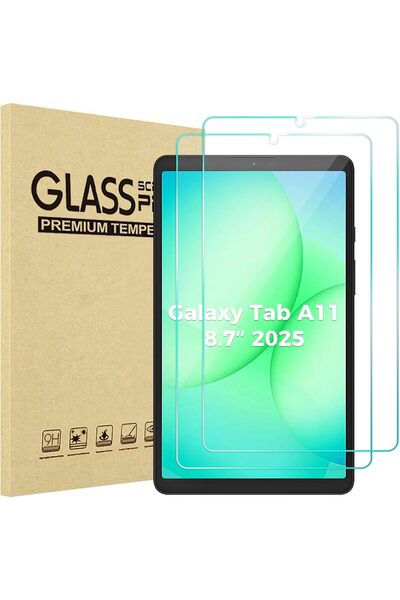 PROCASE Tempered Glass Screen Protector for Galaxy Tab A9 8.7" (2023) - HD Clear, 9H, Pack of 2
