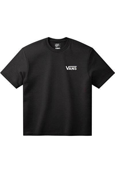 Vans LEFT CHEST II LOOSE SS Erkek Siyah T-Shirt - VN000P1P