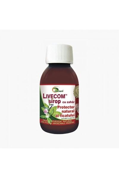 Ayurmed Sirop Livecom cu Zahar Star International 100ml