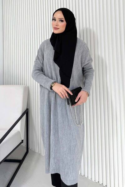 Melike Tatar Μακρύ πλεκτό τουνίκ 70-2096