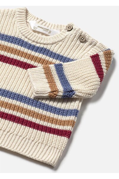 MAYORAL Baby Knitted Sweater Cream 2335