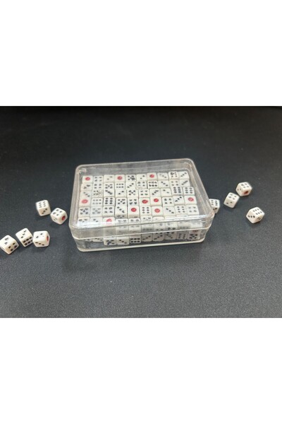 AKYUZHOME Tavla Zarı Yerli 9x9 Mm 1 Çift 2 Zar