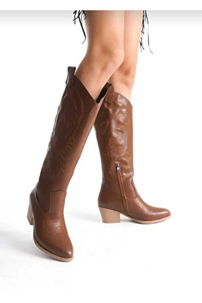 BYBERO KADIN UZUN KOVBOY ÇİZME BOT