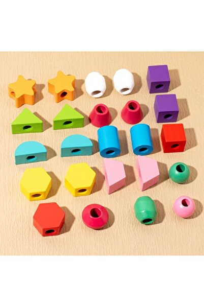 Flippy Montessori Sorting Toy Flippy, Wooden, Geometric Shapes, 3+ years, 25 Pieces, 21.5 x 16 x 3 cm, Mult
