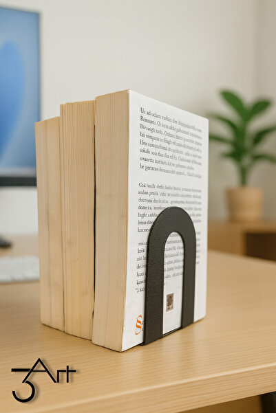 3art Metal Metal Book Holder Set of 2 – Non-Slip Desktop Book Support – Decor...