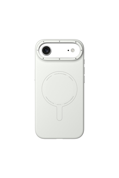 Youngkit iPhone 17 Air Uyumlu Kılıf M-Safe Şarj Özellikli Morandi Serisi Kapak Gri