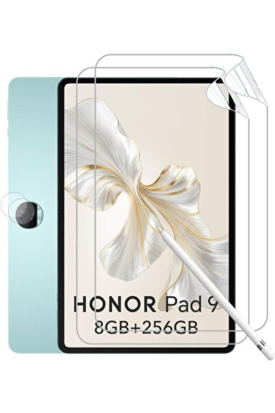 007 واقي شاشة يشبه الورق (2+2) لجهاز Honor Pad 9 مقاس 12.1 بوصة مع واقي للكام...