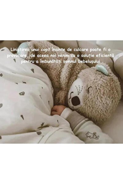 OEM Plus Otter that imitates breathing, has Vibrations, Soothing Music, Light on the belly, Brown