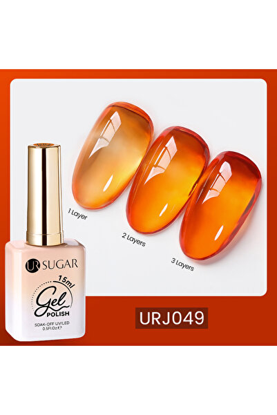 Born Pretty Ursugar Transparan Vitray Uv Led Kalıcı Oje 15 ml URJ049