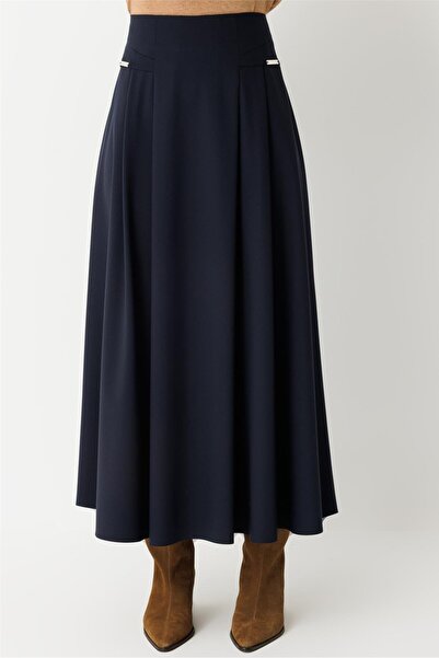 Esswaap Verev Parça Detaylı Etek Laci