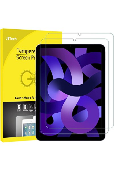 JETech Tempered Glass Screen Protector for iPad Air 5 (10.9", 2022) - 2-Pack, Clear