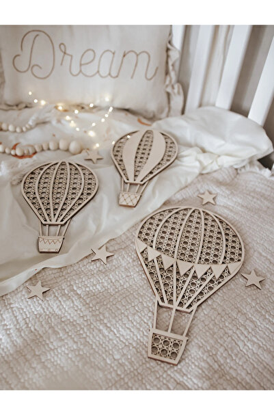 My Kids Room مجموعة ديكورات جدارية لغرفة الأطفال والرضع على شكل بالونات هواء ...