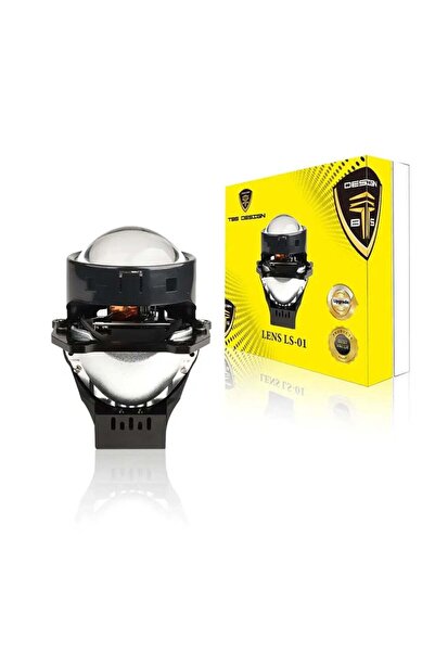 TOBYS عدسة LS-01 جهاز عرض ثنائي LED مقاس 3 بوصات 104 واط زوج 6000 كلفن مصباح ...