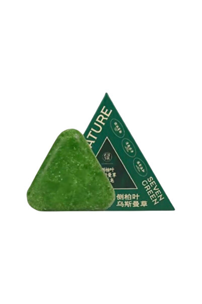 alatar Seven Green Herbal Soap – Strengthens Hair and Cleanses the Scalp