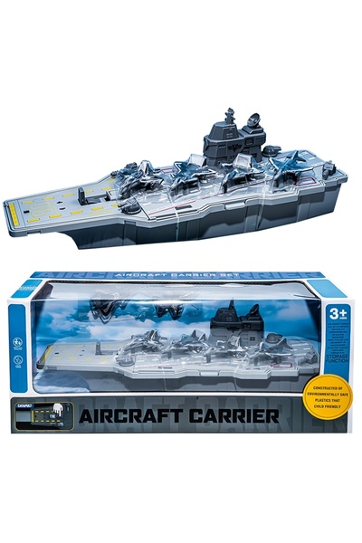 Robentoys Set de joacă Armata - Portavion, 34x11,2x11,5 cm