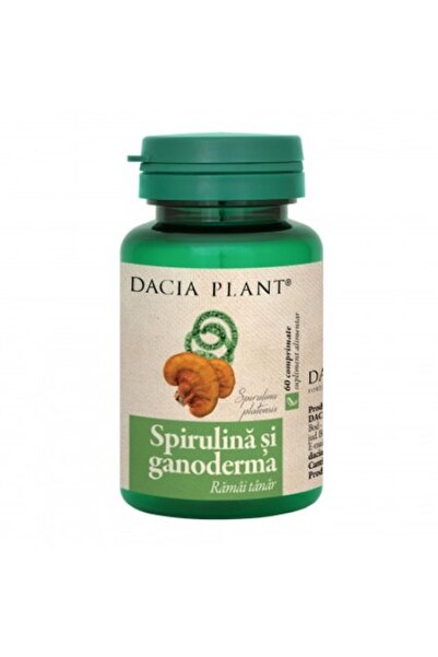 Dacia Plant Spirulina si Ganoderma 60cpr