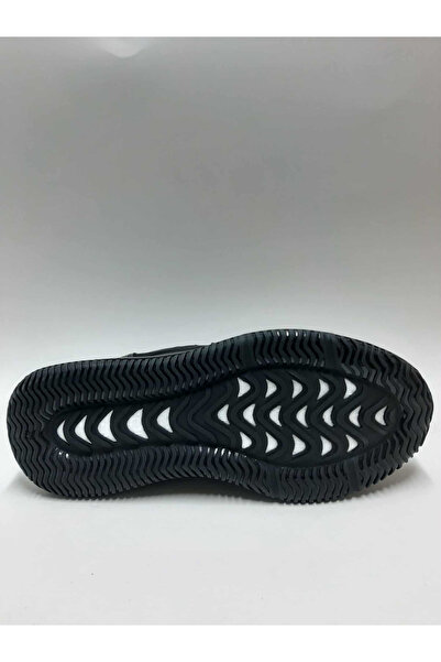 Pepita Genuine Leather Balloon Sole Black Laceless Wide Fit Winter Men's Shoes