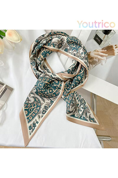 Youtrico وشاح وربطة عنق طويل للنساء، إكسسوار عصري، 145 سم، شريط مضفر، حزام