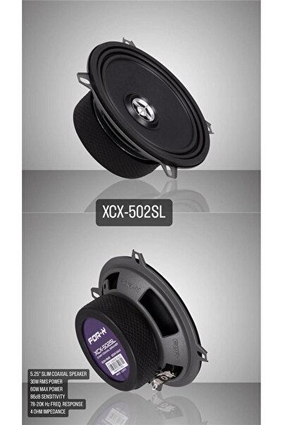 For-X XCX-502SL 13 CM TİZLİ HOPARLÖR NET SES GÜÇLÜ TONLAMA