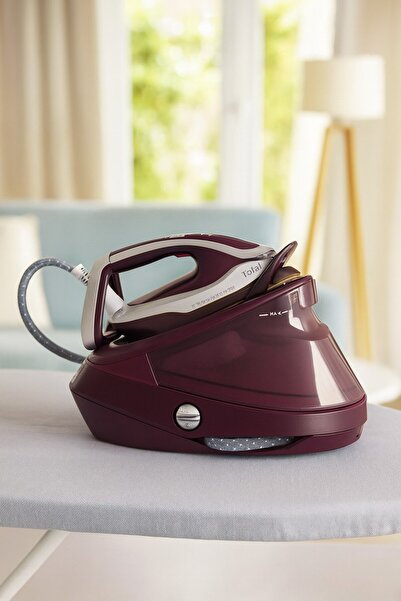 TEFAL Akıllı LED Görüşlü Premium Buhar Kazanlı Ütü, Kireç ve Damlama Önleme, Güçlü Buhar 3000W + Tiftik Mk