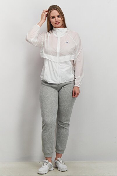 Asics Women Sportswear Fit Long Sleeves Outdoor Jacket, White