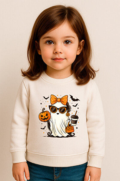 SVART WEAR Παιδικό φούτερ για ενήλικες με θέμα το Halloween με λαιμόκοψη 100% βαμβάκι