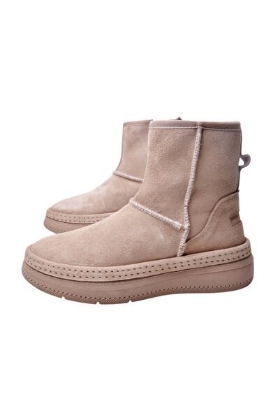 ALBİNİ Γυναικείες μπότες με φερμουάρ από δέρμα Nubuck 26105251K