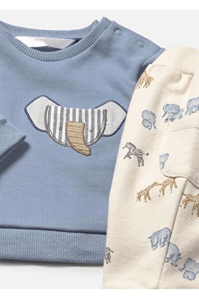 MAYORAL Baby 4-Piece Underwear Set Blue 2621