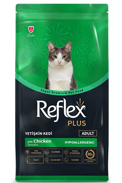 reflexplusss طعام القطط البالغة بلس دجاج 1.5 كيلو