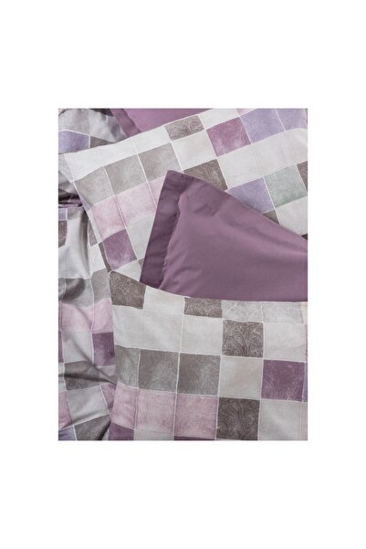 Talis Bed Linen 1 Person Brown Rose with Elastic 100x200 (100% Cotton)