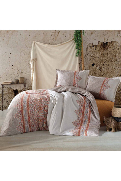 Talis Bed Linen 1 Person Urban Orange (100% Cotton)