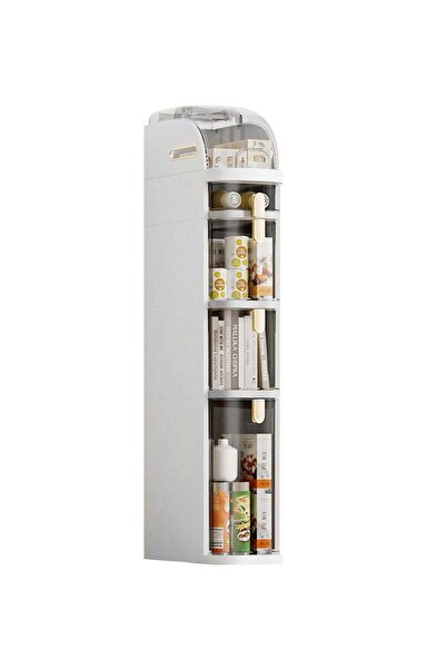 sharpdo Living Room Toy Book Storage Cabinet Storage Cabinet 18*41*98CM