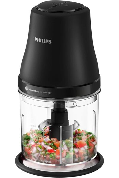Philips Chopper 450W, 4 blades, 2 speeds, 1L - HR1501/00
