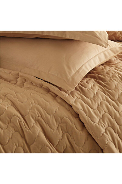 Talis Bed Linen and Blanket 1 Person Atana V4 Ginger (100% Cotton)