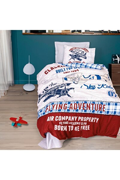 Talis Children's Bedding with Elastic Flying Grey (100% Cotton)