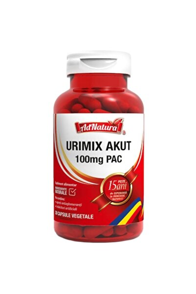 AdNatura Supliment alimentar Urimix Akut 100mg, 30 capsule