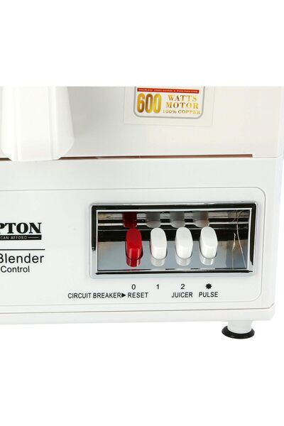 KRYPTON 4-in-1 Multifunction Juicer & Blender KNB6021 - 1.6L Jar, Grinder, 2-Speed Pulse