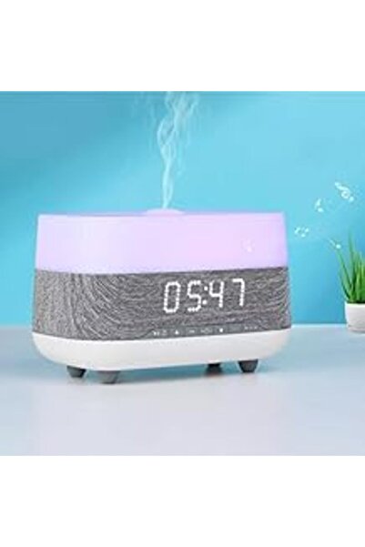 Generic جهاز ناشر ومرطب ومكبر صوت للعلاج بالروائح العطرية بتقنية البلوتوث Mul...