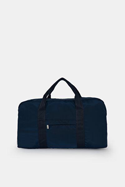 ICONE BAG Navy Blue Color Women & Men Sports Bag, Parachute Fabric Unisex Sports Fitness Gym Bag with Front Pocket