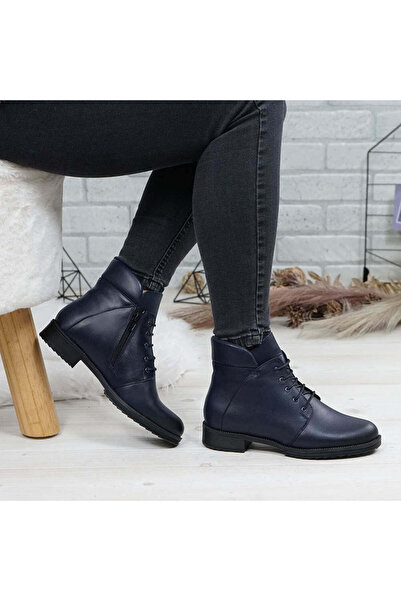 Demalis Ghete damă piele naturală 750 blue