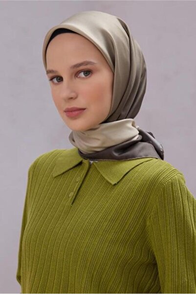 Belli Φουλάρι Tivil Pure Silk 4224 - 35 Πράσινο μοτίβο ντεγκραντέ