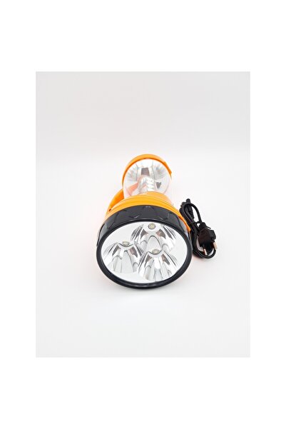 ABS LED flashlight JK-189, 2 light modes, orange