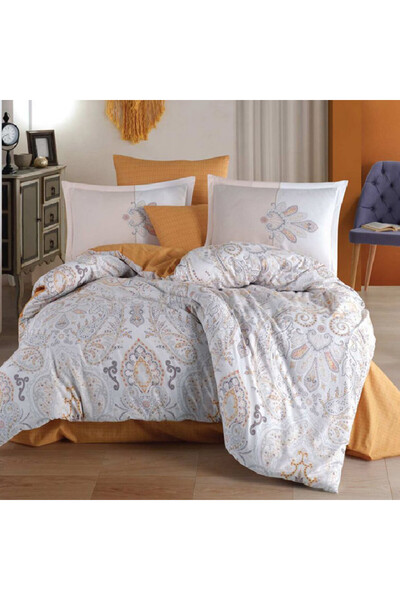 Talis Lenjerie de Pat 1 Persoana Aramis Hardal (Bumbac 100%)