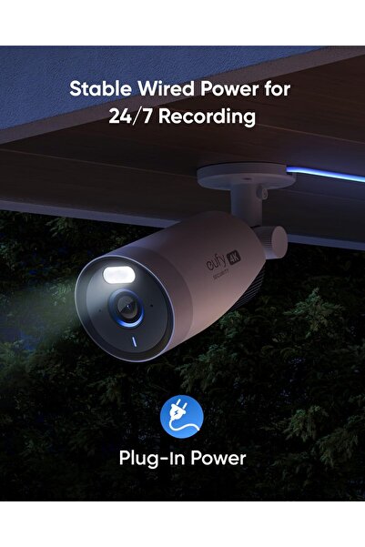 Eufy Security eufyCam E330 (Professional) Add-On 4K Wired Outdoor Security Camera